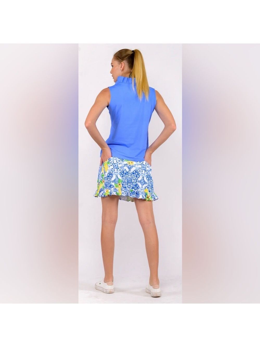Kenny Dana Skort - Let’s Play in a cute lemon print - size XS / very nice 🍋 - Picture 2 of 12